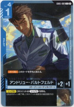 画像1: アンドリュー・バルトフェルド