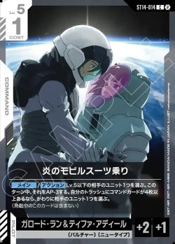 画像1: 炎のモビルスーツ乗り