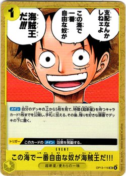 画像1: この海で一番自由な奴が海賊王だ!!!