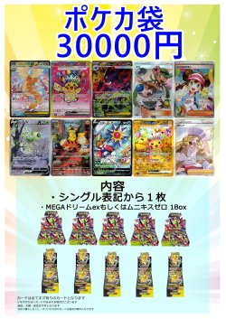 画像1: 『8』【ポケカオリパ】ポケカ袋【30000円 全10本】