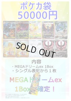 画像1: 【ポケカオリパ】MEGA冬袋【50000円 全10本】