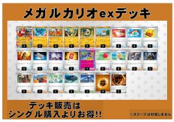 画像1: 【ポケカデッキ】メガルカリオexデッキ 【スタンダード】