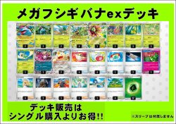 画像1: 【ポケカデッキ】メガフシギバナexデッキ【スタンダード】