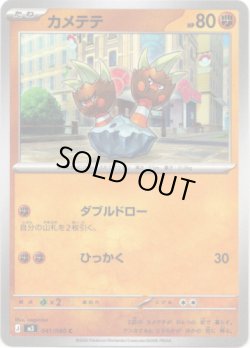 画像1: カメテテ