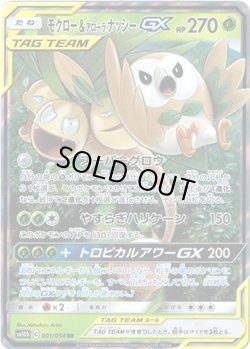 画像1: ※傷有り品（返品交換対象外）モクロー＆アローラナッシーGX