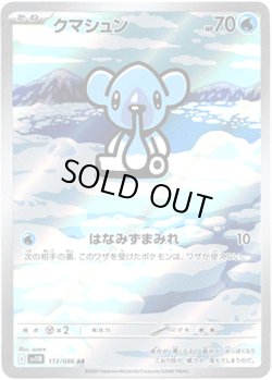 画像1: ※傷有り品（返品交換対象外）【AR】クマシュン