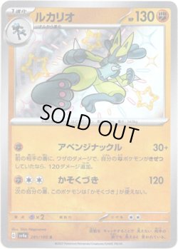 画像1: ※傷有り品（返品交換対象外）【S】ルカリオ