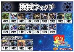 画像1: 【シャドバエボルヴデッキ】機械ウィッチ（アドバンテージロゴスリーブ付き)