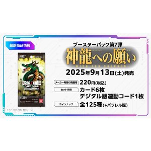 画像: ※予約商品　※9月13日発売【未開封BOX】神龍への願い【ドラゴンボール】