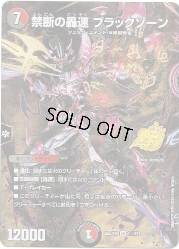 画像1: 【☆】禁断の轟速 ブラックゾーン