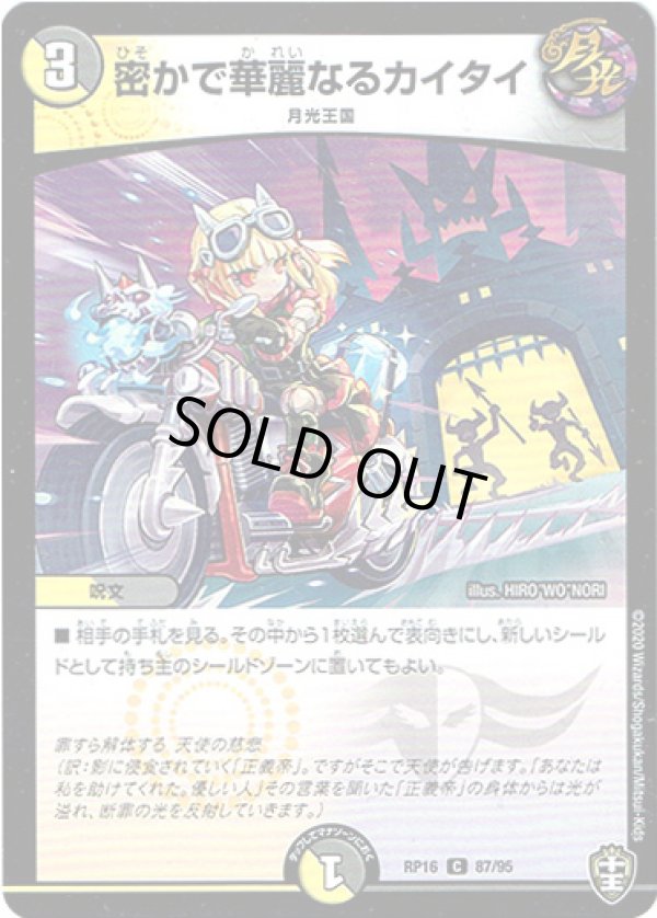 画像1: ※傷有り品（返品交換対象外）密かで華麗なるカイタイ