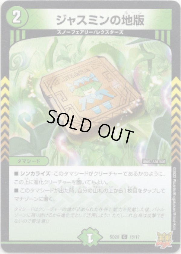 画像1: ※傷有り品（返品交換対象外）ジャスミンの地版