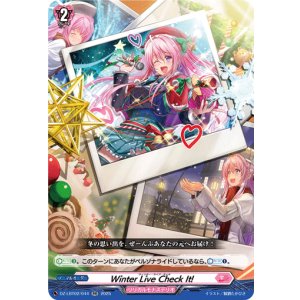 画像: Winter Live Check It!