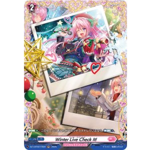 画像: 【FR】Winter Live Check It!