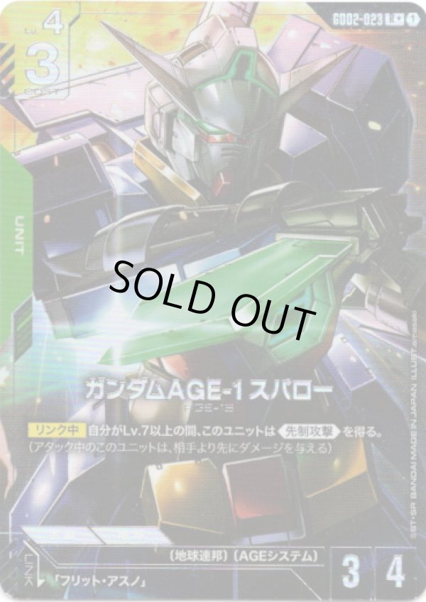 画像1: 【パラレル+】ガンダムAGE-1 スパロー