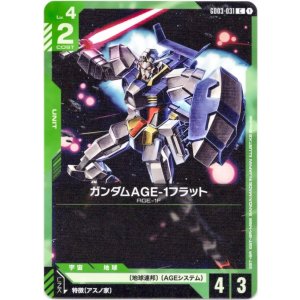 画像: ガンダムAGE-1フラット