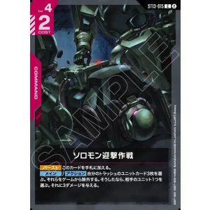 画像: ソロモン迎撃作戦