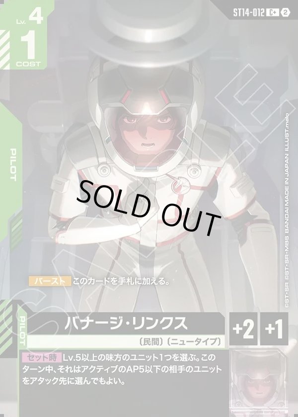 画像1: 【パラレル+】バナージ・リンクス