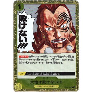 画像: 大地は敗けない!!!
