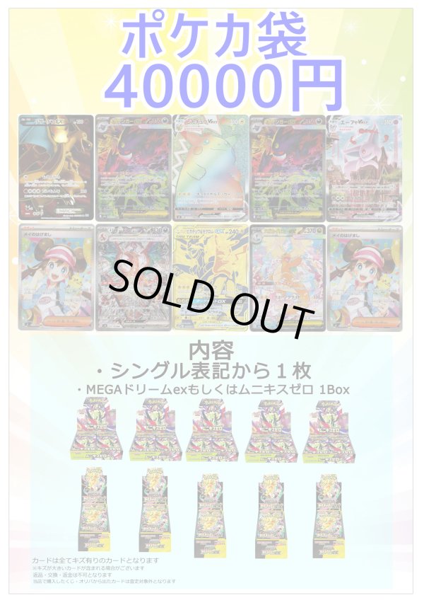 画像1: 『5』【ポケカオリパ】ポケカ袋【40000円 全10本】