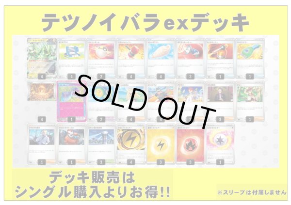画像1: 【ポケカデッキ】テツノイバラexデッキ【スタンダード】