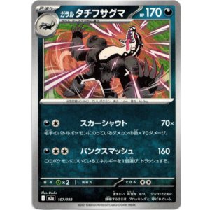 画像: ガラル タチフサグマ