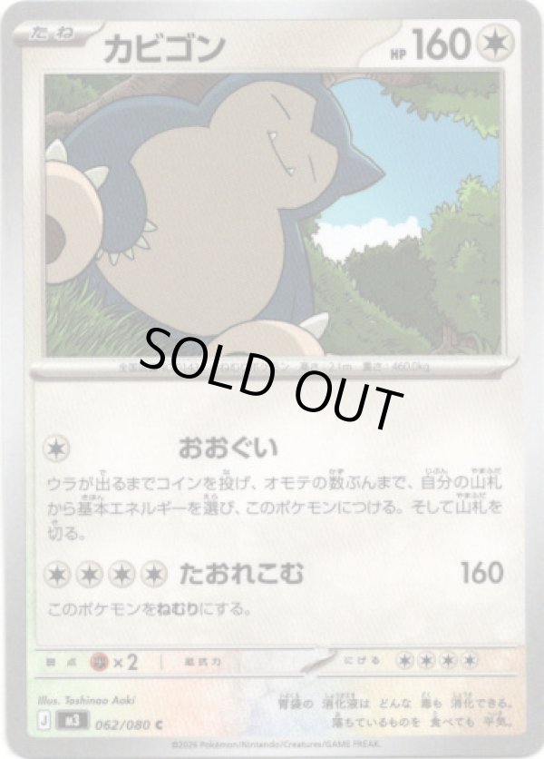 画像1: カビゴン