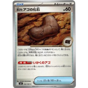 画像: 古びたアゴの化石