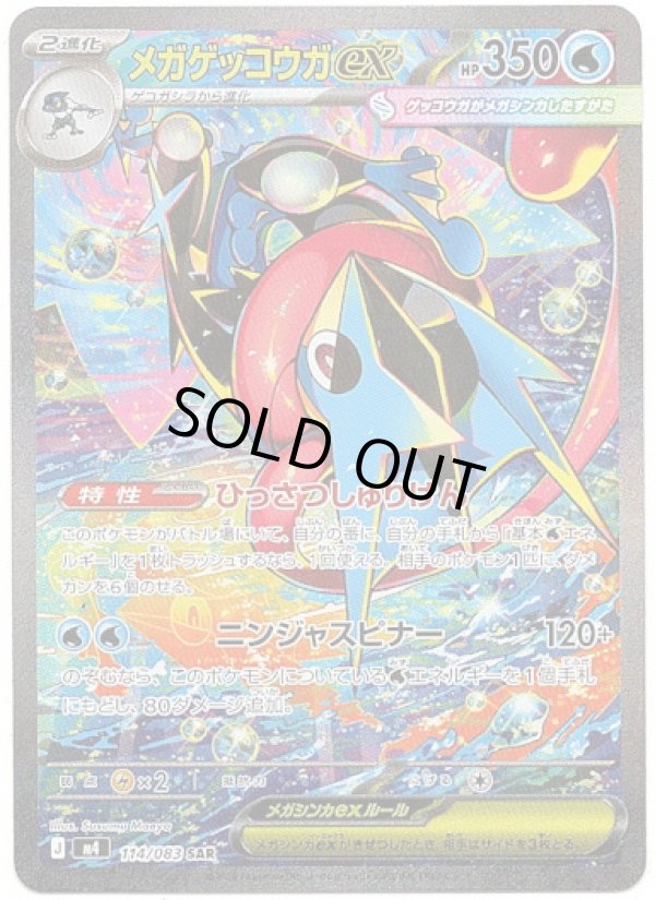 画像1: 【SAR】メガゲッコウガex