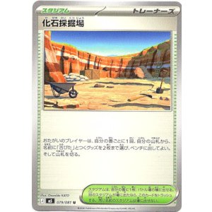 画像: 化石採掘場