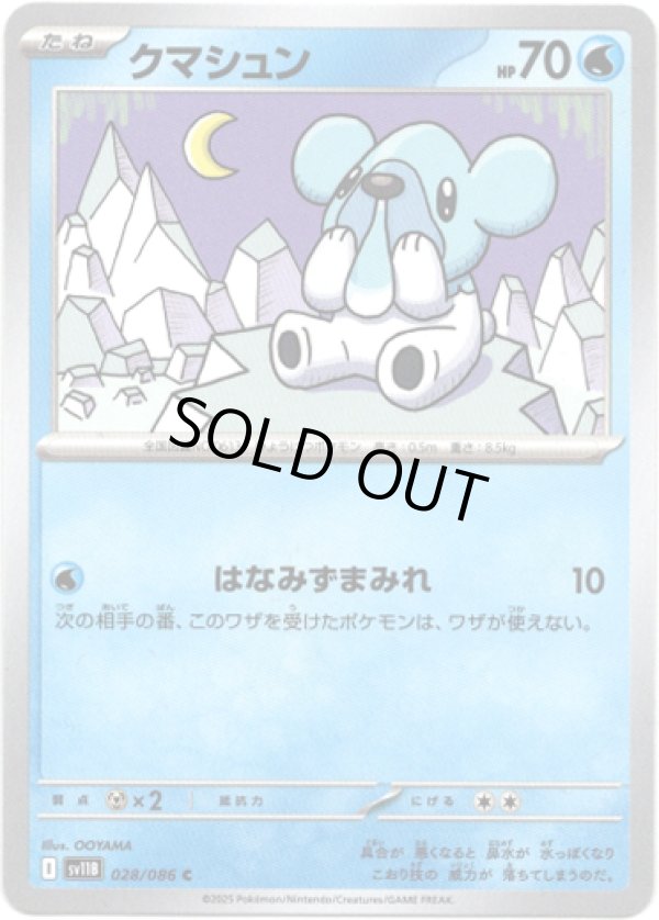 画像1: 【マスターボールミラー】クマシュン