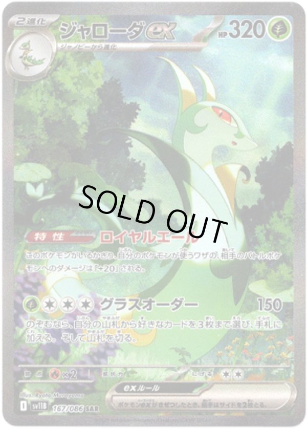 画像1: ※傷有り品（返品交換対象外）【SAR】ジャローダex