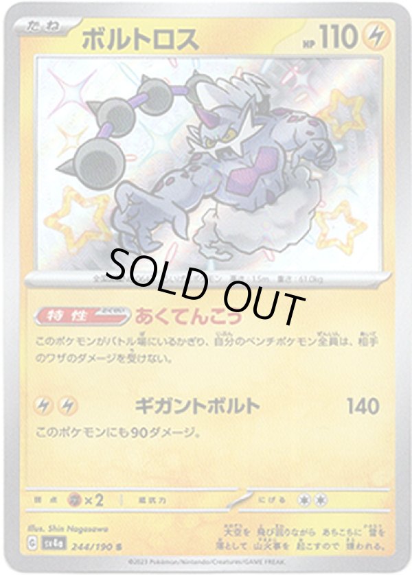 画像1: ※傷有り品（返品交換対象外）【S】ボルトロス