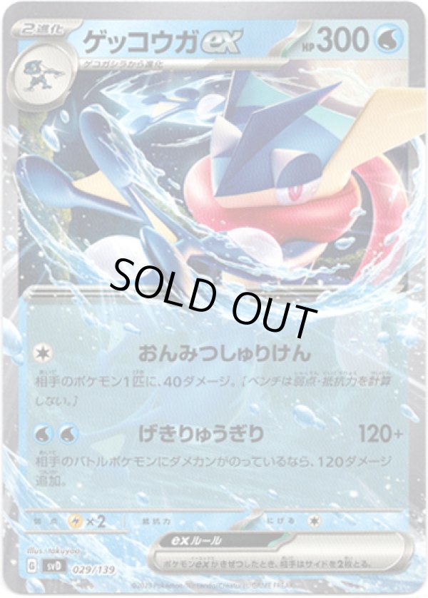 画像1: ゲッコウガex