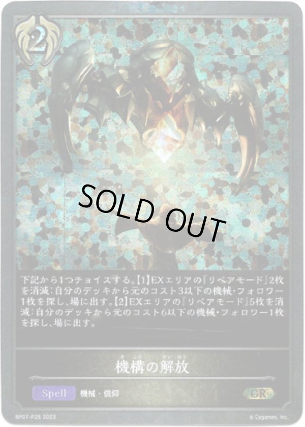 画像1: 【プレミアム】機構の解放