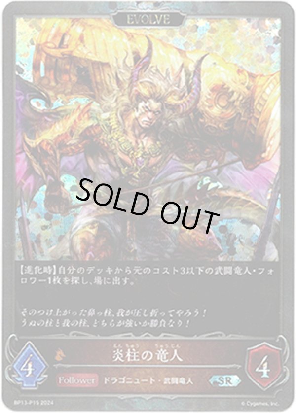 画像1: 【プレミアム】【EVOLVE】炎柱の竜人