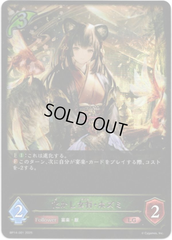 画像1: ※傷有り品（返品交換対象外）化かし女将・ホズミ