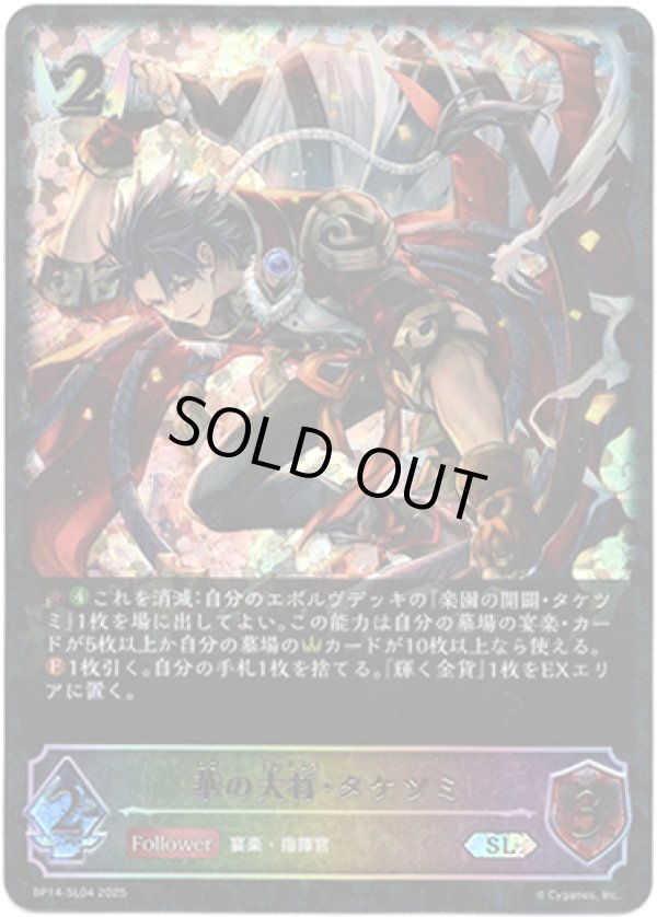 画像1: ※傷有り品（返品交換対象外）【スーパーレジェンド】華の大将・タケツミ