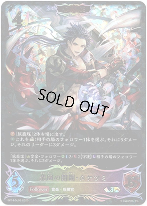 画像1: ※傷有り品（返品交換対象外）【スーパーレジェンド】【ADVANCE】楽園の開闢・タケツミ