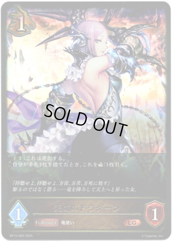 画像1: ※傷有り品（返品交換対象外）天威のドラグーン