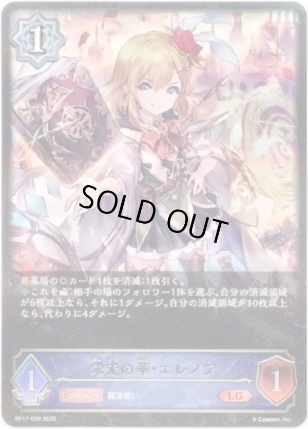 画像1: ※傷有り品（返品交換対象外）栄光の華・エレノア