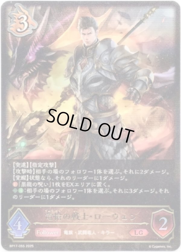 画像1: ※傷有り品（返品交換対象外）竜槍の戦士・ローウェン