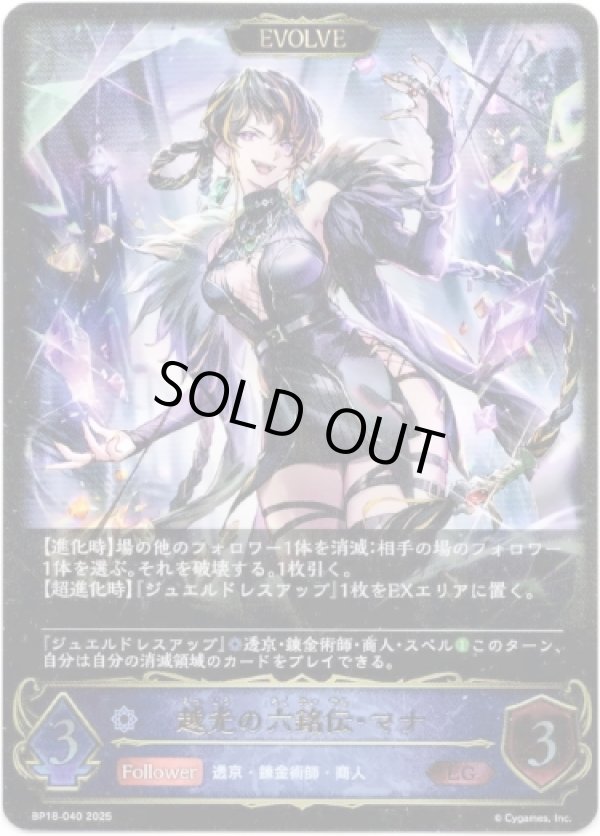 画像1: ※傷有り品（返品交換対象外）【EVOLVE】越光の六銘伝・マナ