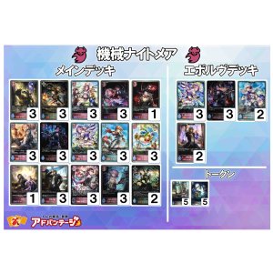 画像: 【シャドバエボルヴデッキ】機械ナイトメア