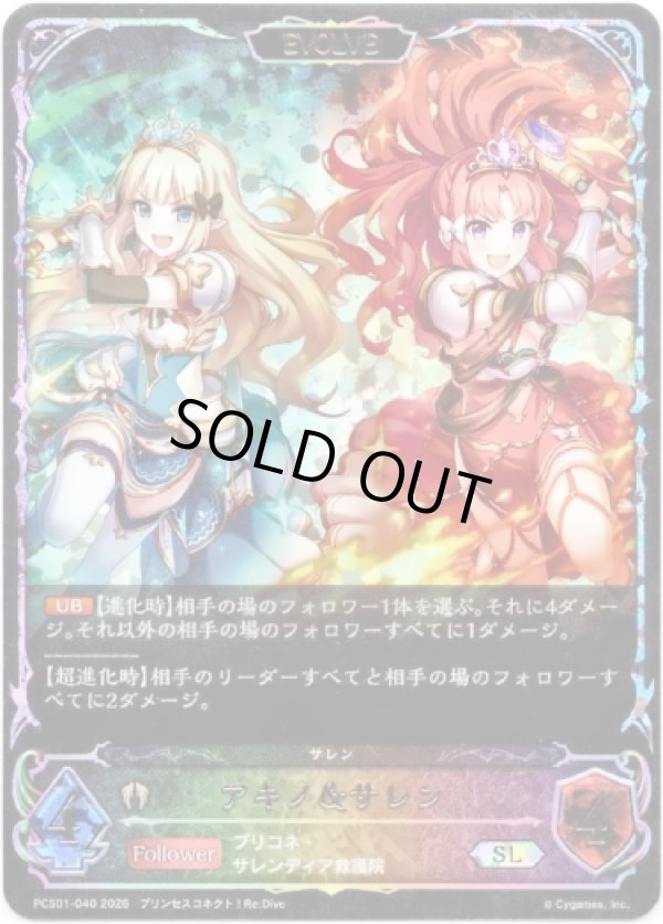 画像1: 【イラスト違い】【スーパーレジェンド】【EVOLVE】アキノ＆サレン