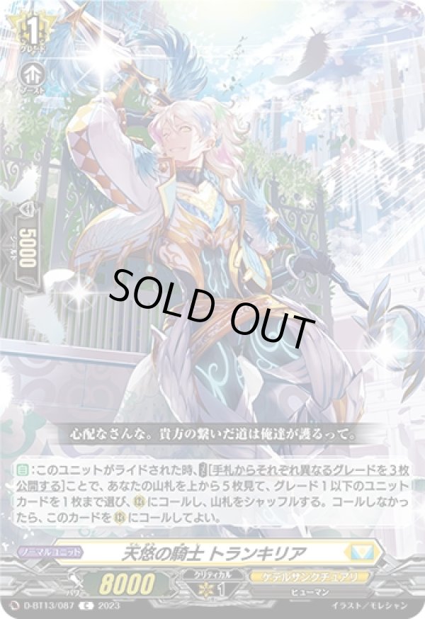 画像1: 天悠の騎士 トランキリア