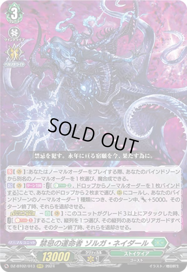 画像1: 禁忌の運命者 ゾルガ・ネイダール