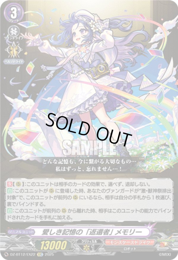 画像1: 愛しき記憶の「返還者」 メモリー