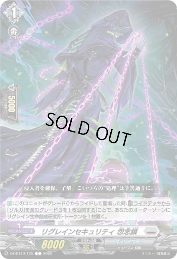 画像1: リグレインセキュリティ 怨念鎖