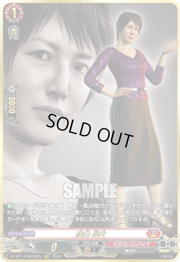 画像1: 【RGGR】狭山 民代